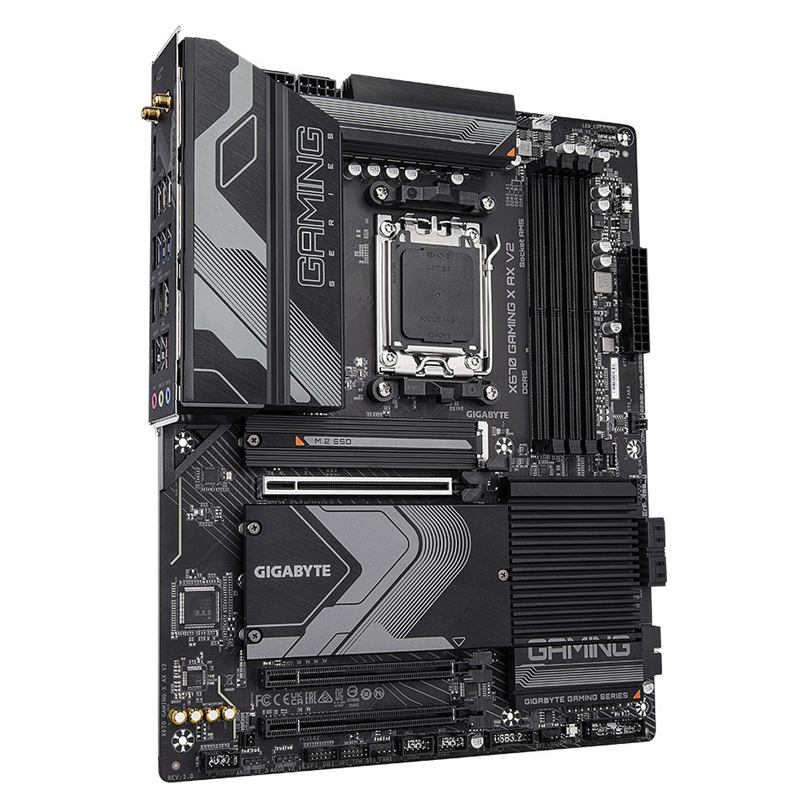 CM AMD GIGABYTE X670 GAMING X AX V2 DDR5